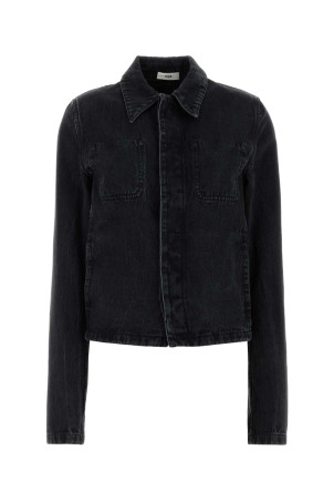 Black denim jacket RIER (DNM26DNM)