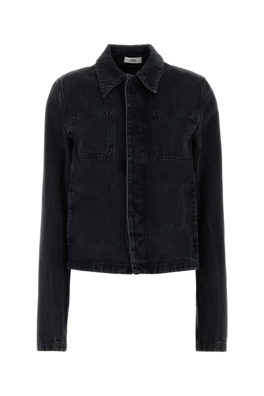 Black denim jacket RIER (DNM26DNM)