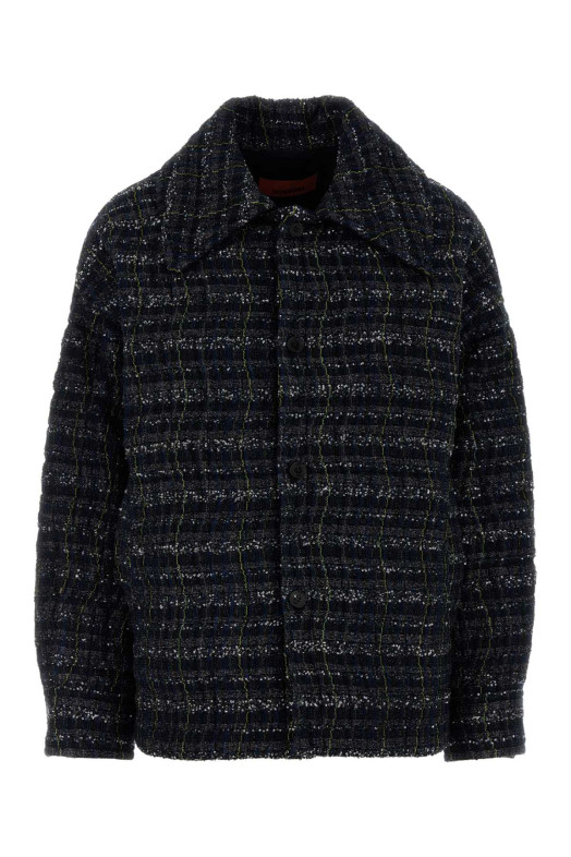 Багатокольоровий твідовий піджак MISSONI (DS25WC1DBC005W)