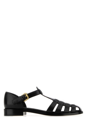 Black leather Kelsey ballerinas Black CHURCH'S (DX00013ZLG)