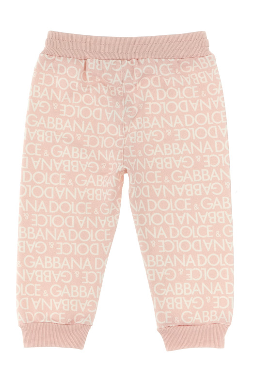 All over logo joggers Pink