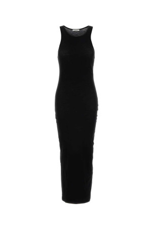 Black stretch cotton dress ENTIRE STUDIOS (ESSS26DR01908)