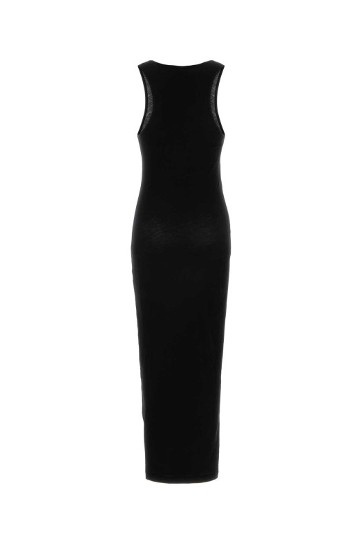 Black stretch cotton dress ENTIRE STUDIOS (ESSS26DR01908)