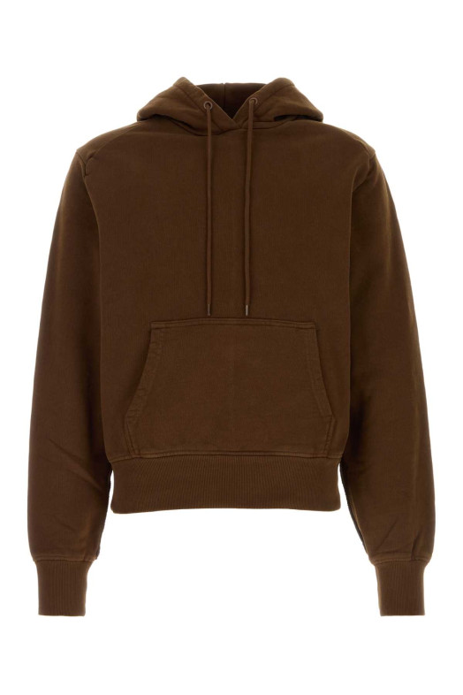 Chocolate cotton sweatshirt ENTIRE STUDIOS (ESSS26HO02012)