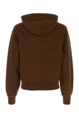 Chocolate cotton sweatshirt ENTIRE STUDIOS (ESSS26HO02012)