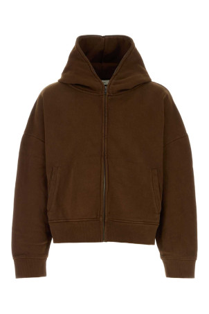 Chocolate cotton sweatshirt ENTIRE STUDIOS (ESSS26HO03012)