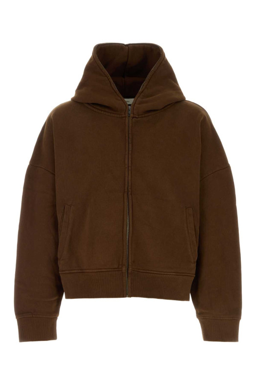 Chocolate cotton sweatshirt ENTIRE STUDIOS (ESSS26HO03012)