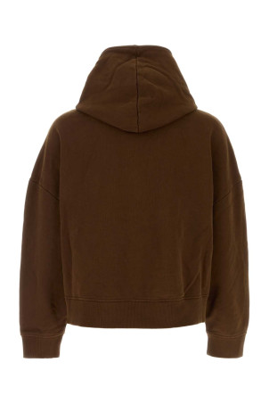 Chocolate cotton sweatshirt ENTIRE STUDIOS (ESSS26HO03012)