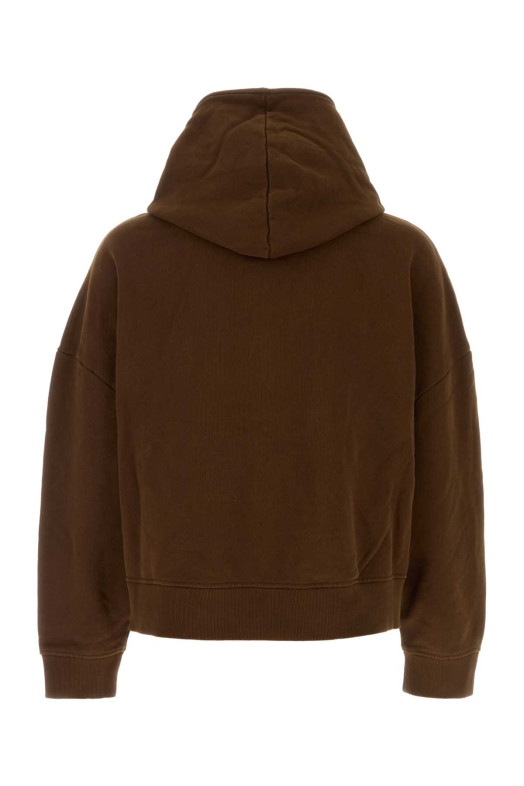 Chocolate cotton sweatshirt ENTIRE STUDIOS (ESSS26HO03012)