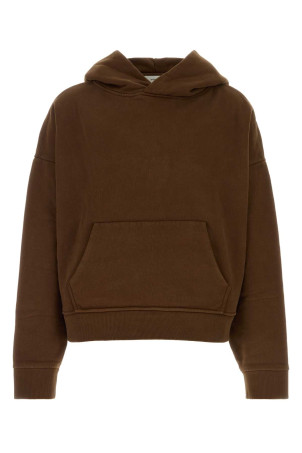 Chocolate cotton oversize sweatshirt ENTIRE STUDIOS (ESSS26HO04012)