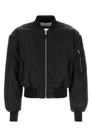 Black nylon bomber jacket ENTIRE STUDIOS (ESSS26JA01005)