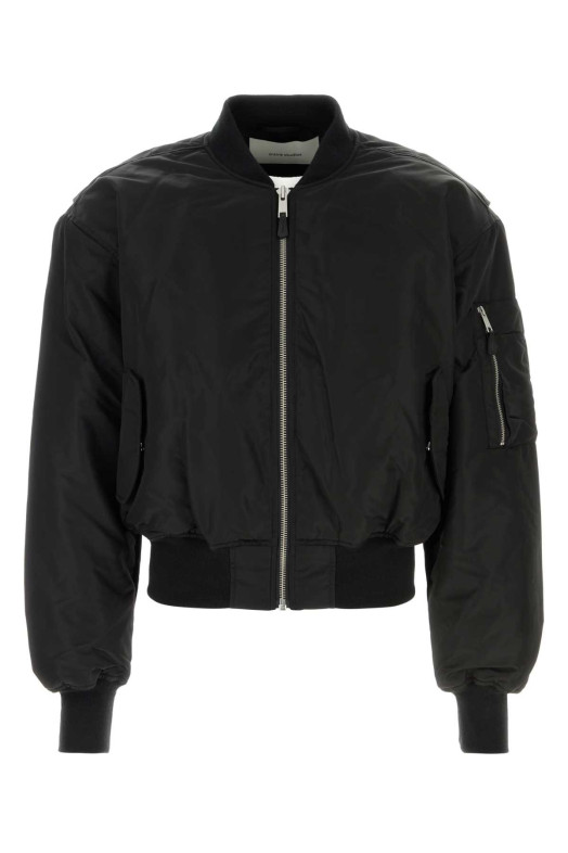 Black nylon bomber jacket ENTIRE STUDIOS (ESSS26JA01005)