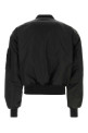 Black nylon bomber jacket ENTIRE STUDIOS (ESSS26JA01005)