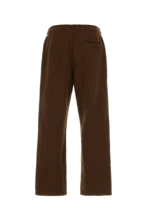 Chocolate cotton joggers ENTIRE STUDIOS (ESSS26PA04012)
