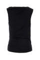 Black stretch jersey top ENTIRE STUDIOS (ESSS26TO01243)