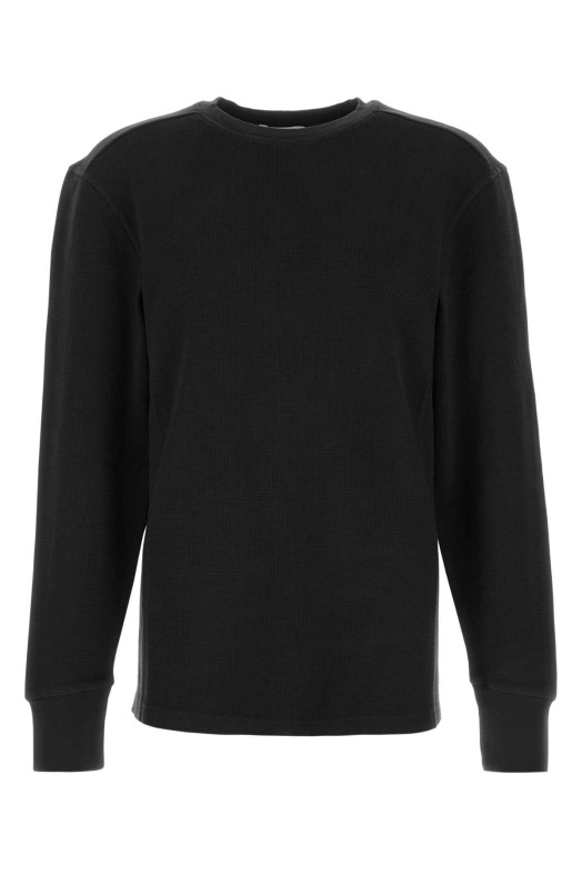 Black cotton t-shirt ENTIRE STUDIOS (ESSS26TO04012)
