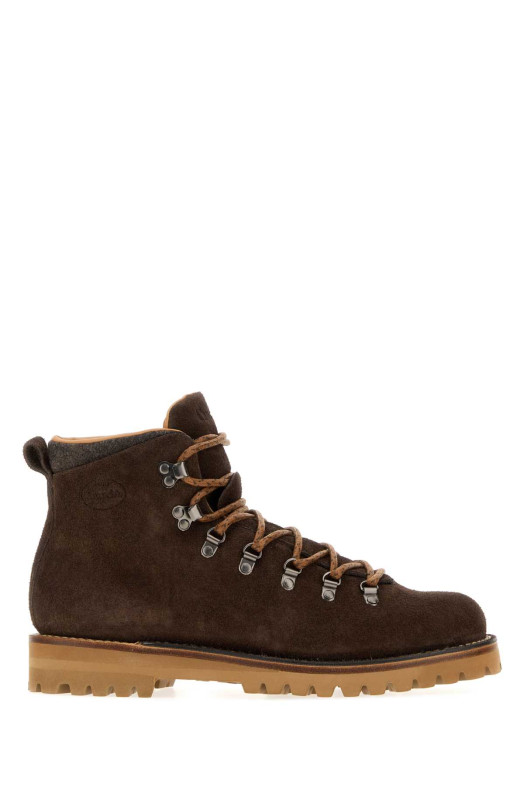 Brown suede Poulton ankle boots CHURCH'S (ETC325FG000009NP)