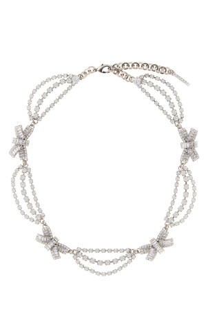 Embellished metal necklace ALESSANDRA RICH (FABA3309J0004)
