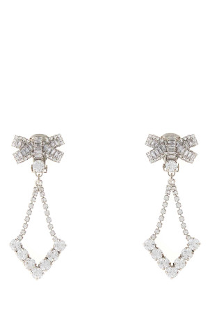 Embellished metal earrings ALESSANDRA RICH (FABA3316J0004)