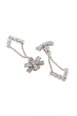 Embellished metal earrings ALESSANDRA RICH (FABA3316J0004)