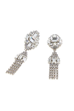 Embellished metal earrings ALESSANDRA RICH (FABA3319J0004)
