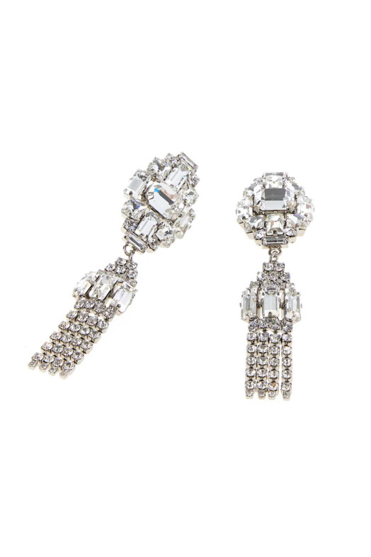 Embellished metal earrings ALESSANDRA RICH (FABA3319J0004)