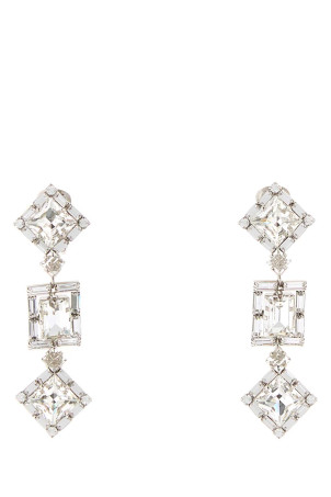 Embellished metal earrings ALESSANDRA RICH (FABA3322J0004)