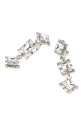 Embellished metal earrings ALESSANDRA RICH (FABA3322J0004)