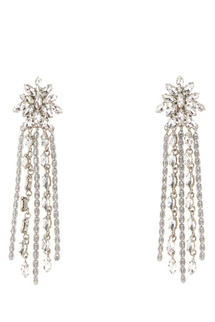 Embellished metal earrings ALESSANDRA RICH (FABA3326J0004)