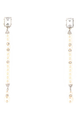 Embellished metal earrings ALESSANDRA RICH (FABA3334J0034)