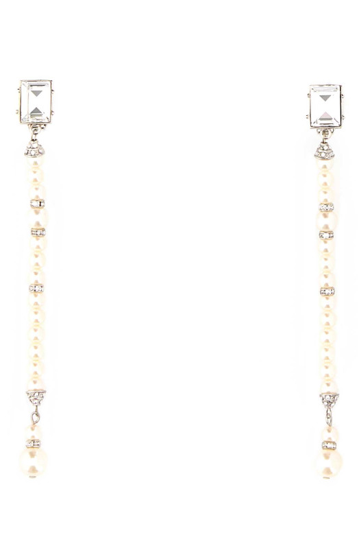 Embellished metal earrings ALESSANDRA RICH (FABA3334J0034)