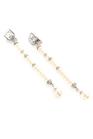 Embellished metal earrings ALESSANDRA RICH (FABA3334J0034)