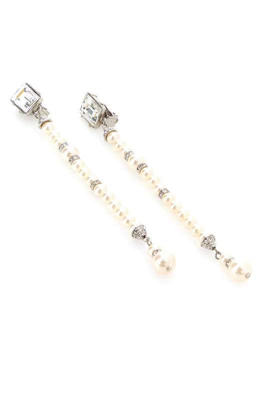 Embellished metal earrings ALESSANDRA RICH (FABA3334J0034)