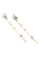 Embellished metal earrings ALESSANDRA RICH (FABA3334J0034)
