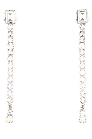 Embellished metal earrings ALESSANDRA RICH (FABA3335J0004)