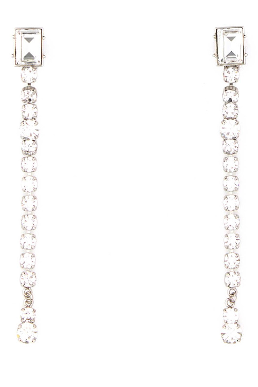 Embellished metal earrings ALESSANDRA RICH (FABA3335J0004)