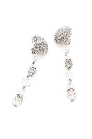 Embellished metal earrings ALESSANDRA RICH (FABA3337J0048)