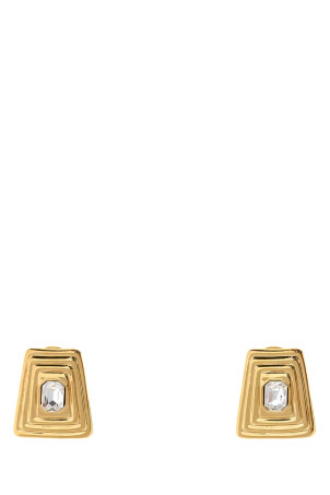 Gold metal earrings ALESSANDRA RICH (FABA3351J0024)