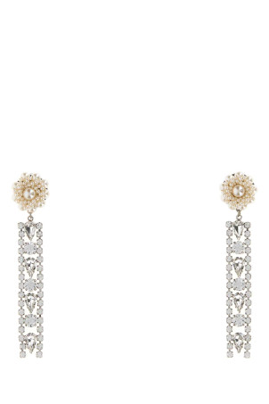 Embellished metal earrings ALESSANDRA RICH (FABA3363J0034)