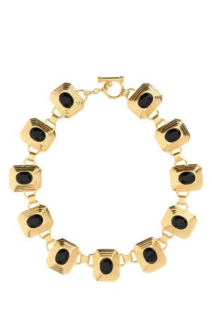 Gold metal necklace ALESSANDRA RICH (FABA3370J0024)