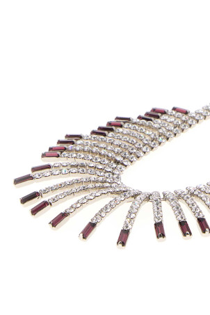 Embellished metal necklace ALESSANDRA RICH (FABA3382J0004)
