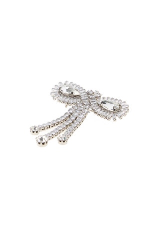 Embellished metal pin ALESSANDRA RICH (FABA3386J0004)