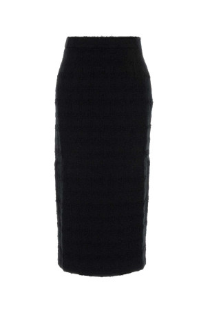 Black tweed skirt ALESSANDRA RICH (FABX1817F4803)
