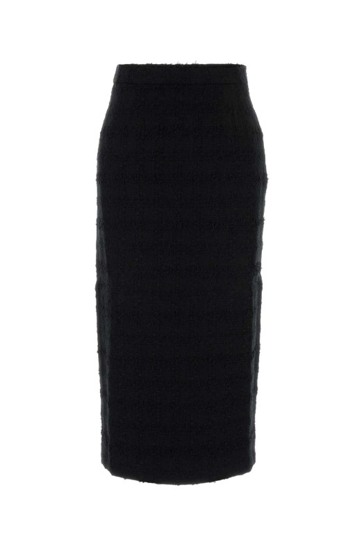 Black tweed skirt ALESSANDRA RICH (FABX1817F4803)