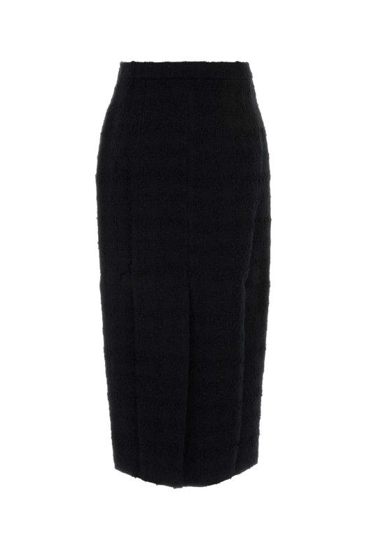 Black tweed skirt ALESSANDRA RICH (FABX1817F4803)