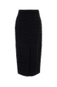 Black tweed skirt ALESSANDRA RICH (FABX1817F4803)