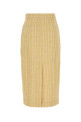Yellow tweed skirt ALESSANDRA RICH (FABX1817F4811)