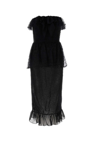 Black lace dress ALESSANDRA RICH (FABX4152P4605)