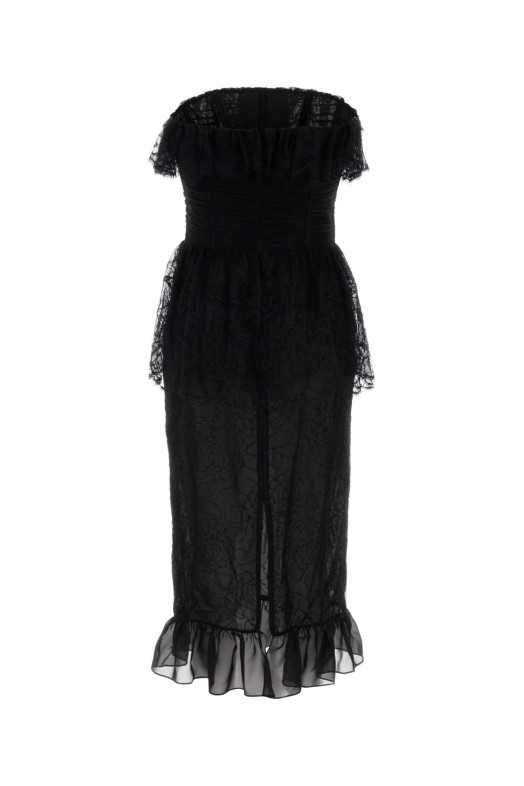 Black lace dress ALESSANDRA RICH (FABX4152P4605)