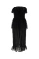 Black lace dress ALESSANDRA RICH (FABX4152P4605)